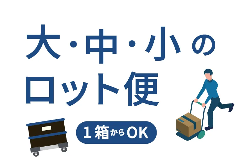 小口・小ロット便